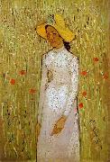 Vincent Van Gogh Girl in White Germany oil painting artist